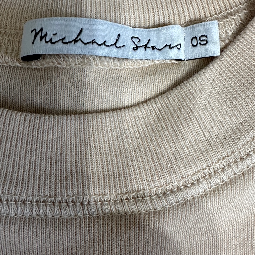 MICHAEL STARS BRENNA BOXY CROPPED TEE - Picture 3 of 7